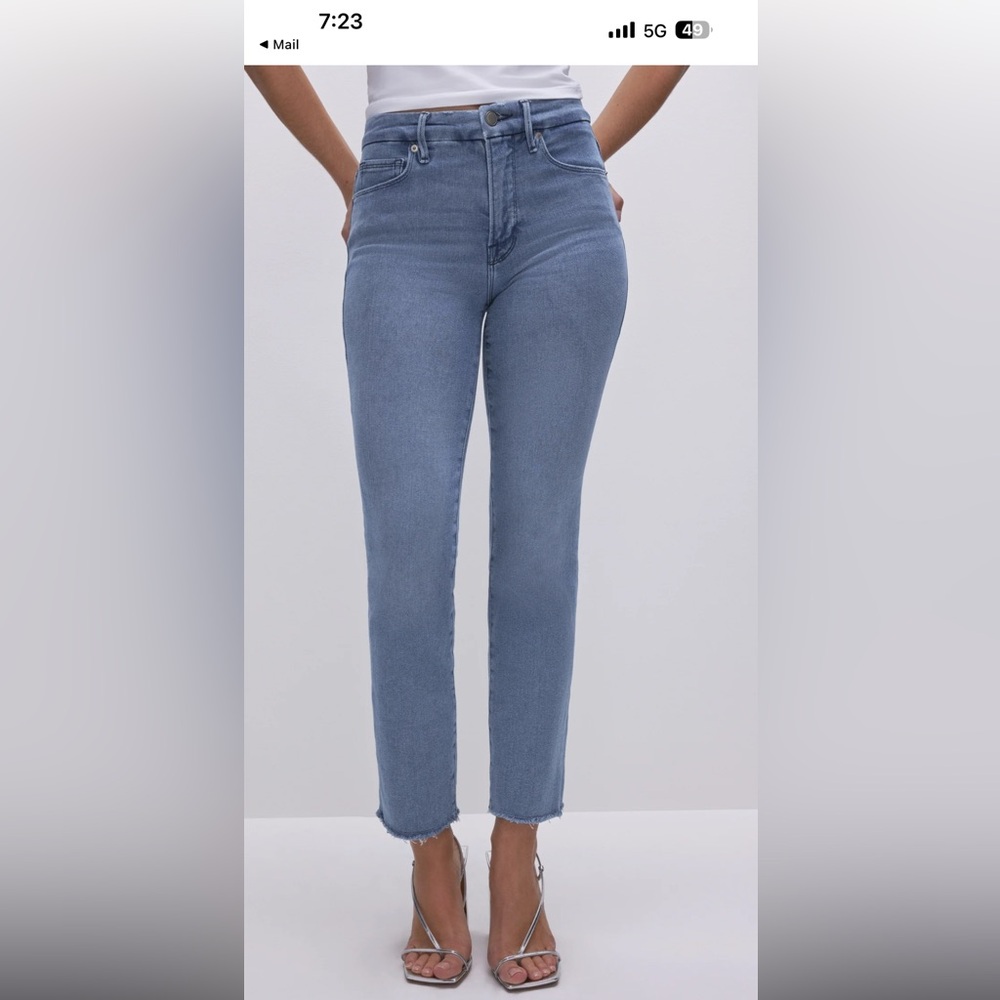 GOOD AMERICAN - Good Legs- Classic Blue Women's Jeans